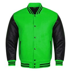 Varsity Jacket K.Green Black